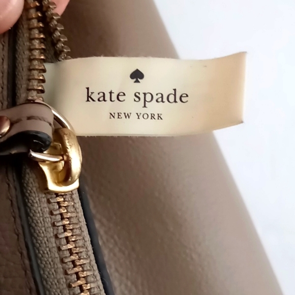 KATE SPADE Gabriella Berkshire Rd Crossbody/Shoulder Bag in Taupe Pebble… - Picture 15 of 16